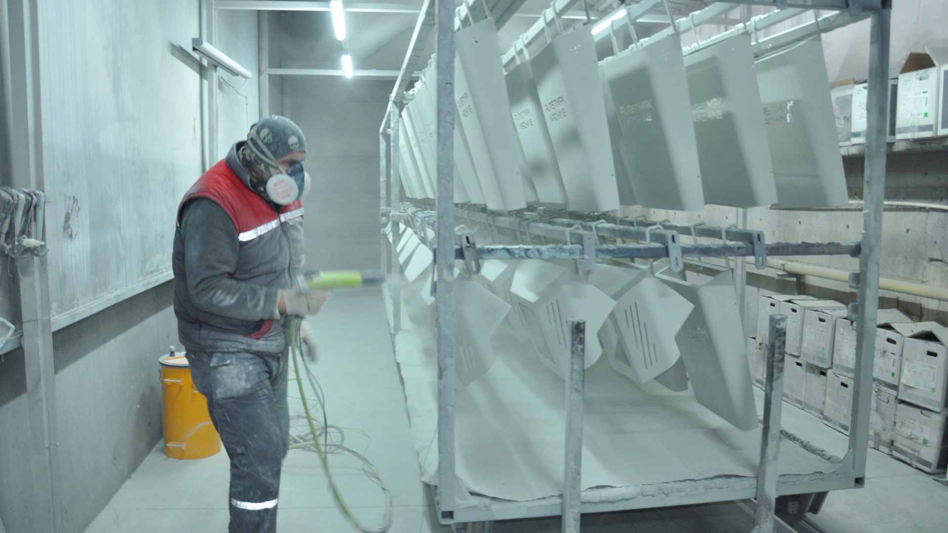 Elektrostatik Toz Boya